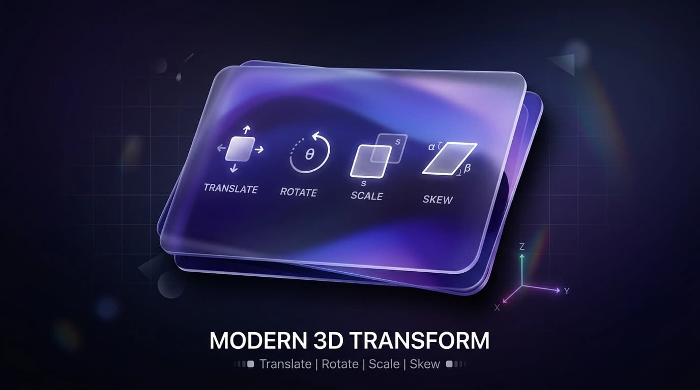 CSS Transforms démystifiés : le guide complet avec notre playground visuel